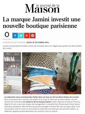 Le journal de la Maison site