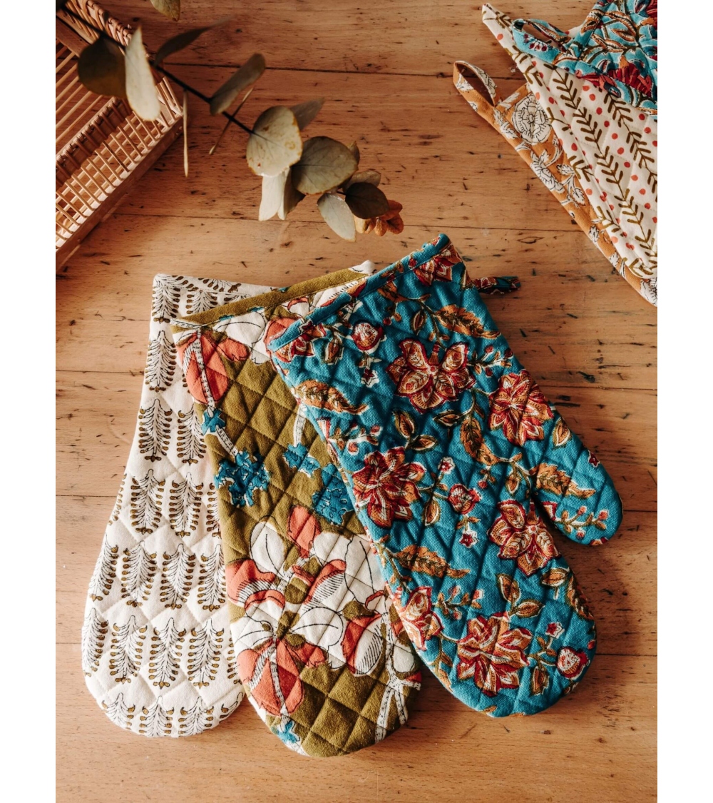 Kitchen glove - Iris olive