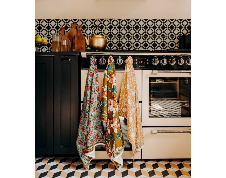 Kitchen towel - Banna tan