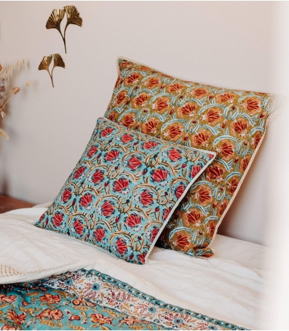 Pillowcase - Jaipur olive