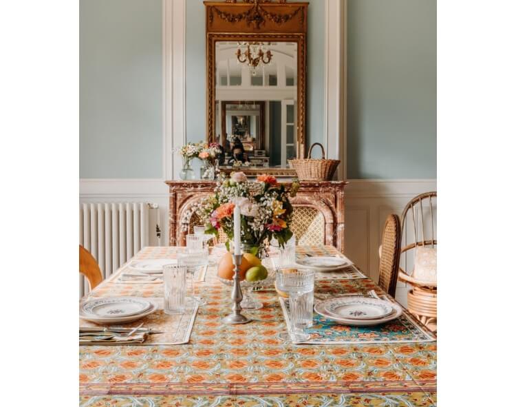 Grande nappe olive