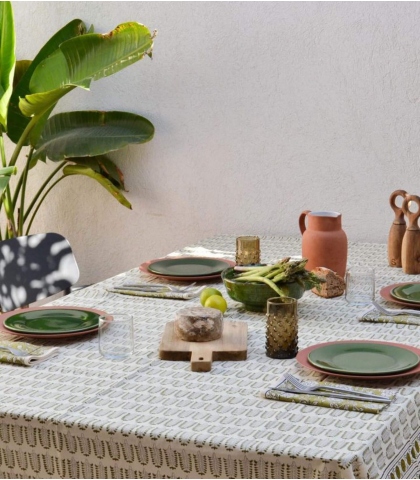 Rectangle tablecloth - Bootie olive