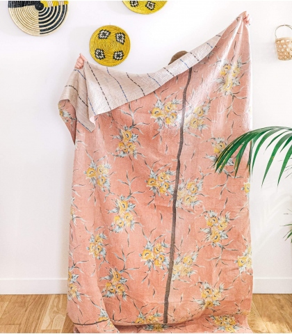 Indian kantha - unique piece