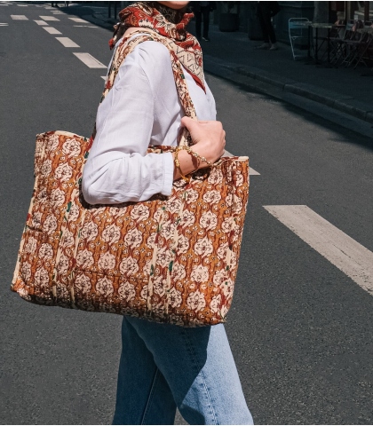 Tote bag matelassé Arij