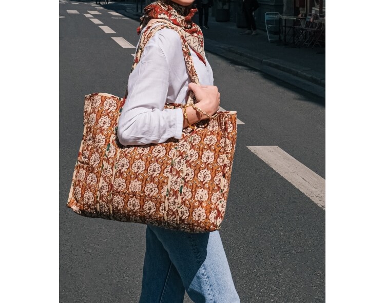 Quilted tote bag Arij