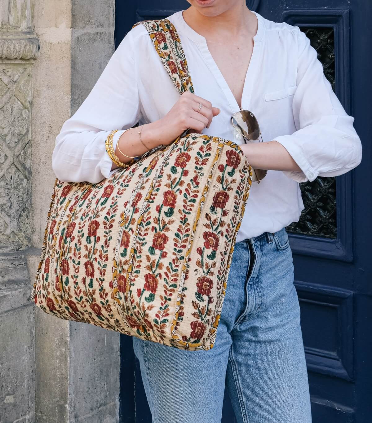 Quilted tote bag Ayati