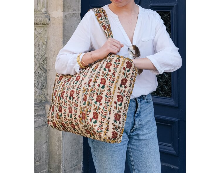 Quilted tote bag Ayati