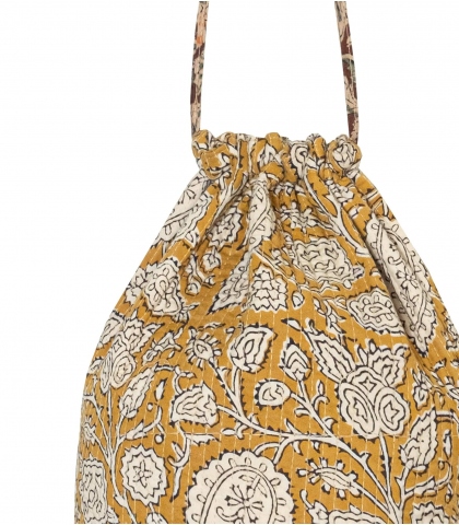 Cotton quilted pouch - Arja