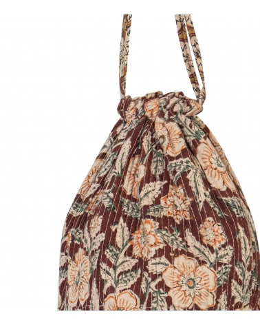 Cotton quilted pouch - Asha