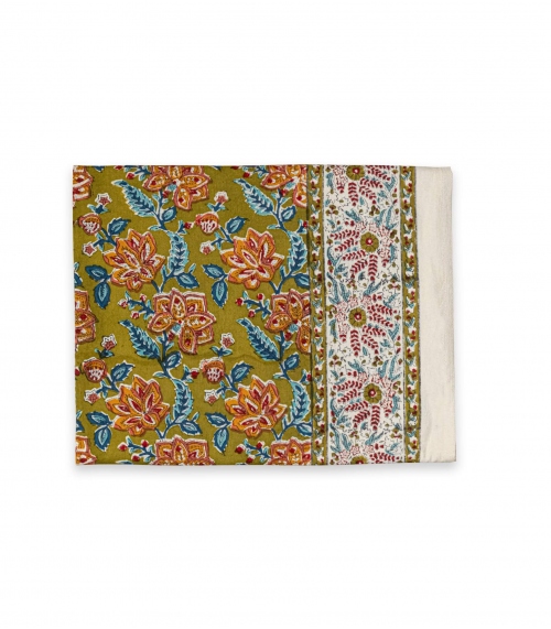 Nappe rectangulaire - Rang vert kaki