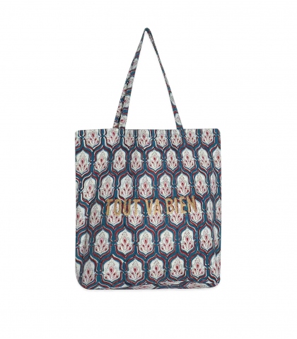 Tote bag TVB - Pranjal vert pin