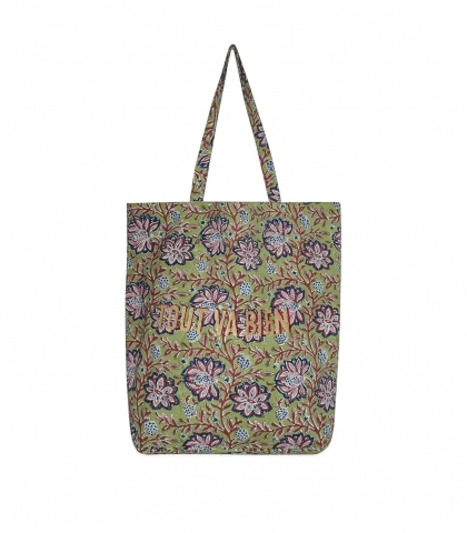 Tote bag TVB - Louise sage green