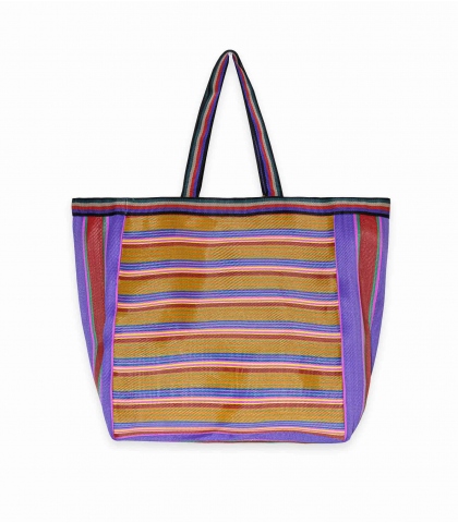 Hand woven market bag