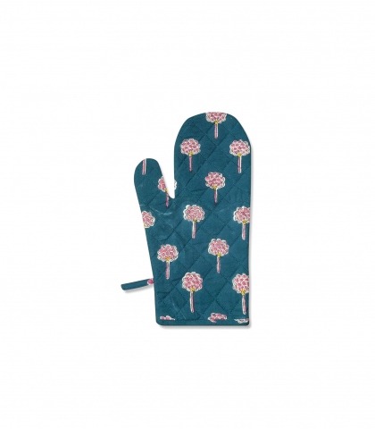 Manique fleurie - Rani vert pin