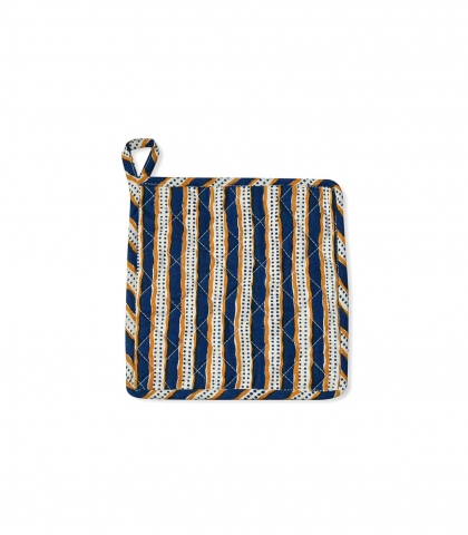 Dessous de plat indien - Stripe bronze