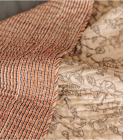 Cotton Indian quilt Bagra