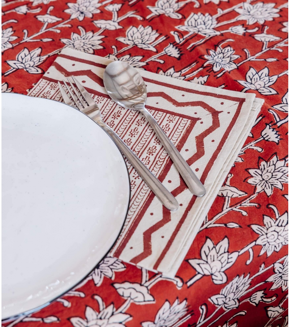Serviette de table coton Delhi