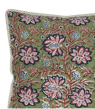 Cushion 16x26 inches - Louise sage green