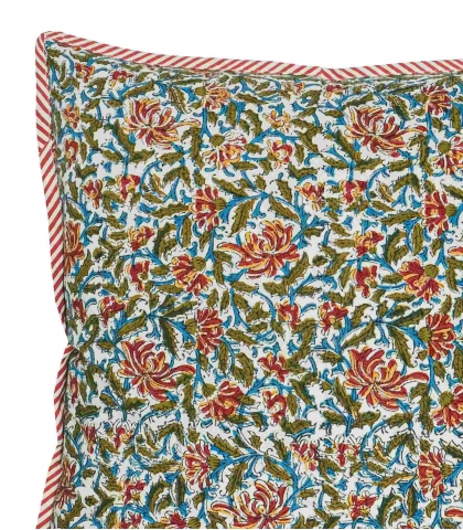 Coussin 40x40 cm - Reema olive