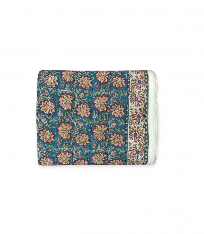 Indian quilt - pine green