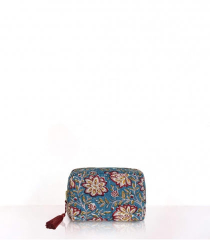 Petite trousse de voyage - Louise vert pin