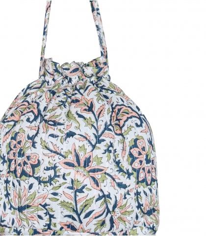 Pochette fleurie Sana