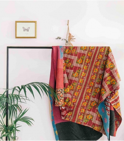 Kantha fabric - vintage