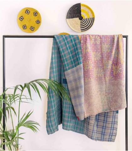 Vintage quilt in cotton