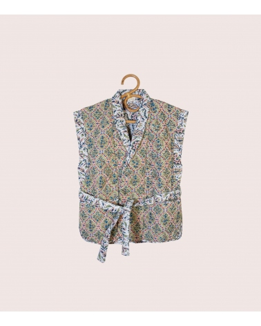 Indian jacket size S/M - sage green