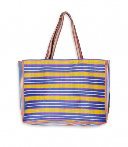 Recycled nylon tote bag