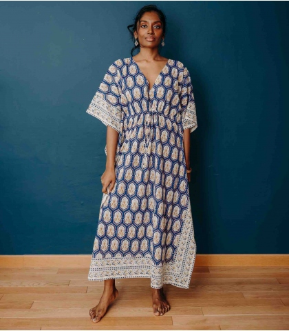 Kaftan coton Pranjal