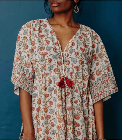 Kaftan coton Suzi