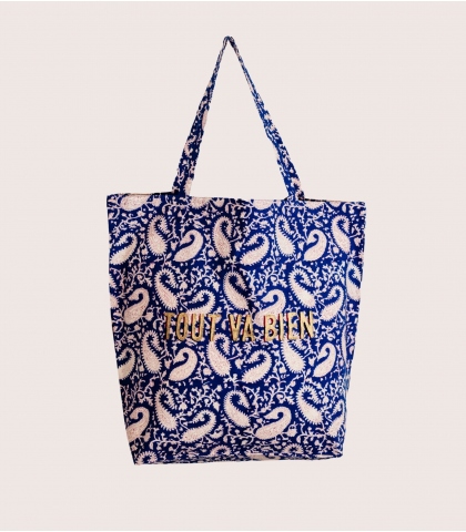 Paisley tote bag TVB