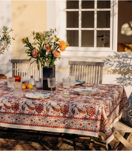 Lita cotton tablecloth