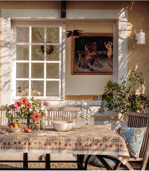 Loni cotton tablecloth