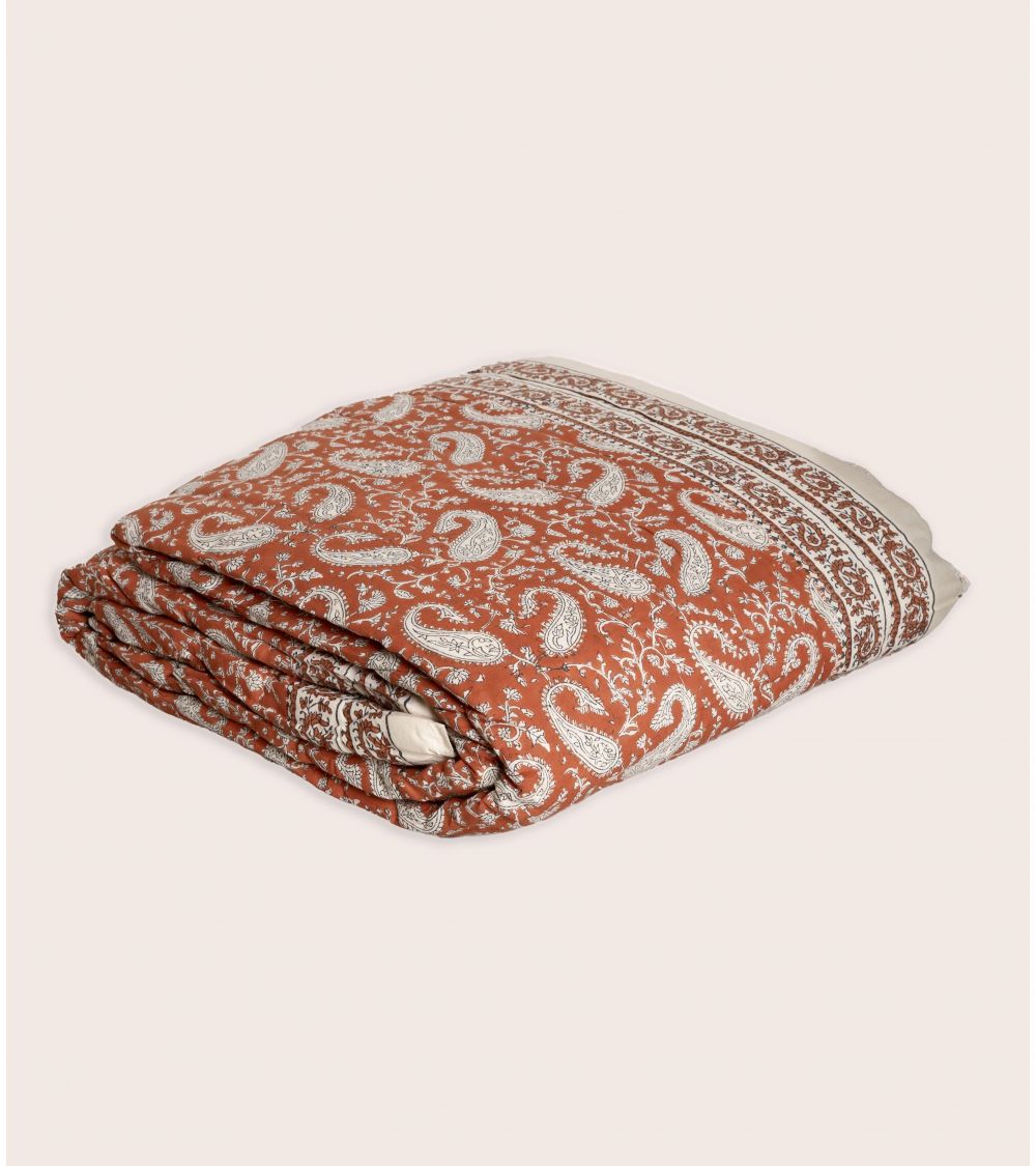 Couvre-Lit Matelassé Paisley