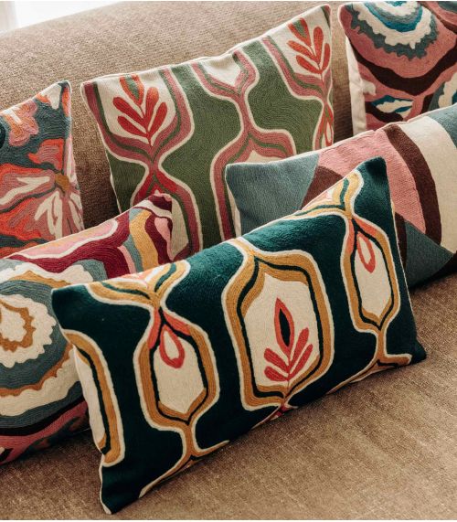 Coussin Brodé Prana