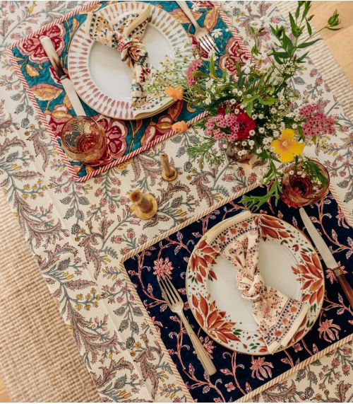 Archana Tablecloth 56x93 in