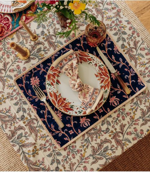 Dinty Quilted Table Mat