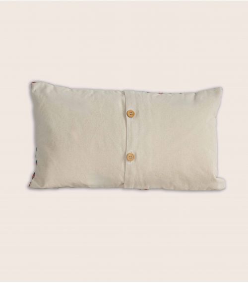 Embroidered Mirza Pillow 12x20 in Embroidered Mirza Pillow 12x20 in