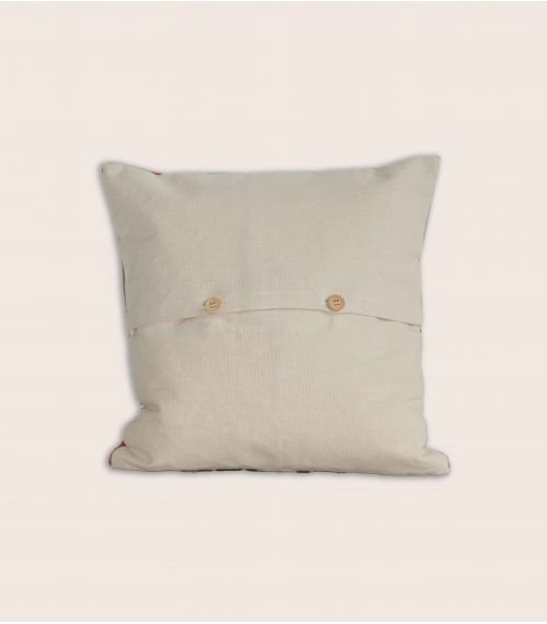Embroidered Paloma Pillow 16x16 in Embroidered Paloma Pillow 16x16 in