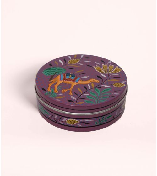 Boîte ronde Inox 17 cm de diamètre, 6,5 cm de hauteur