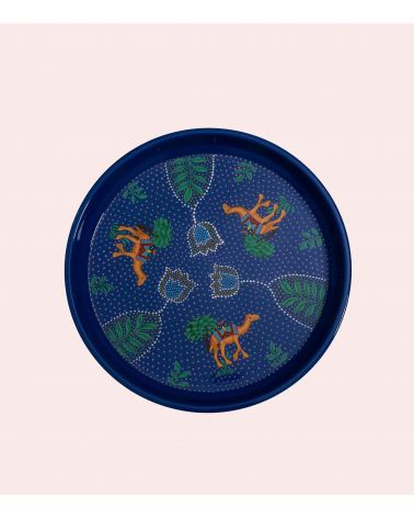 Plateau rond Inox 32 cm de diamètre