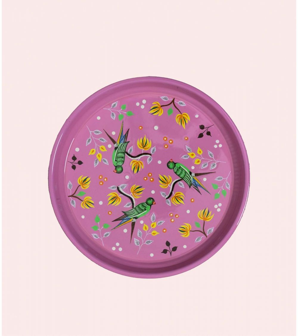 Plateau rond Inox 32 cm de diamètre