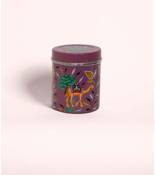 Boîte à thé Inox 11 cm de diamètre, 13 cm de hauteur