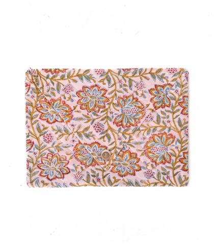 Pochette d'ordinateur rose nude