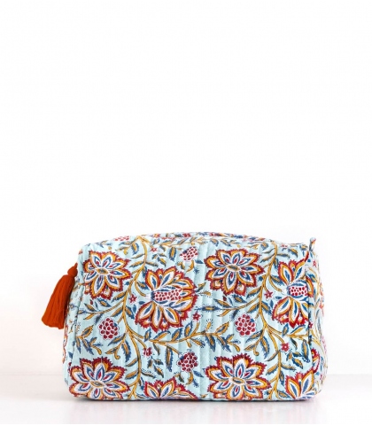 Sac de toilette Louise - Vert turquoise