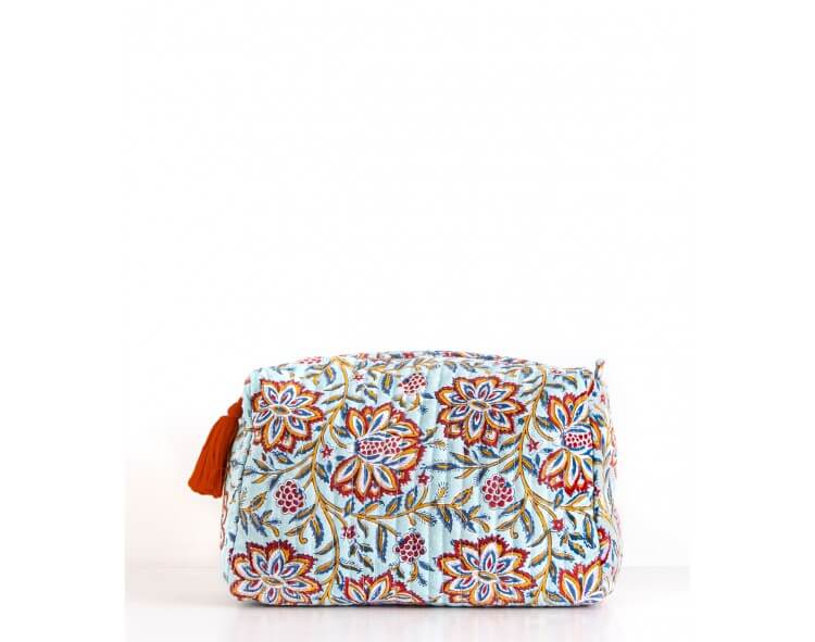 Hand printed pouch
