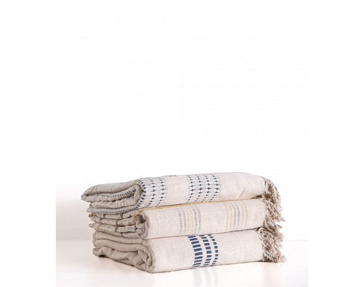 Hand-woven throws