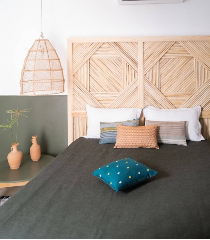 Hand-woven cushion covers